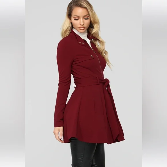 Fashion Nova | Jackets & Coats | Nwt Fashion Nova Jacket Dress | Poshmark